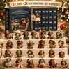 Calendario de Adviento Navideño de Animales Transfronterizo 2026 Calendario Navideño de Animales Caja Sorpresa S