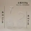 Zibo Vidrio Pequeños Adornos Cisne Coche Escritorio Oficina Adornos Boshan Artesanías de Vidrio Regalos Festivos