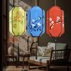 Lanternas de Vaso Pintadas à Mão Estilo Chinês para Restaurante, Luzes de Decoração Externa para Cidades Antigas, Lanternas Vermelhas, Luzes Festivas Chinesas Brilhantes