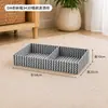 Serie de cajas de almacenamiento para ropa interior y ropa, tela no tejida, cajas organizadoras multitaladro, contenedores de almacenamiento para armario de dormitorio