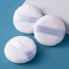 Esponja de Terciopelo para Polvos Sueltos, Polvo Fijador, Esponja Redonda Corta de Terciopelo para Polvo Seco, Cosméticos Especiales para Maquillaje de Larga Duración, No Absorbe el Polvo