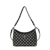 Bolso de Hombro Pequeño Minimalista Dulce Lindo de Lunares 2026 Nuevo Verano Casual Elegante para el Trabajo Bolso de Mano de un Solo Hombro