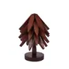 Esterilla Decorativa de Bambú para Aislamiento Térmico, Esterilla Creativa para Mesa de Comedor, Esterilla Antiescarchaduras y Resistente a Altas Temperaturas para Ollas, Posavasos, Esterilla Doméstica para Tazones, Esterilla para Mesa de Comedor
