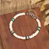 Pulsera de Concha de Coco Natural Estilo Nuevo Transfronteriza de Acero Inoxidable para Hombre Joyería Bohemia de Verano para Playa Venta al por Mayor
