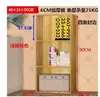 Estantería simple personalizada combinación libre rejilla de almacenamiento gabinete de almacenamiento estantería de madera gabinete pequeño de suelo