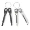 Destornillador portátil personalizado para exteriores EDC herramienta multifuncional mini llavero con puntas Phillips, de cabeza plana y Torx