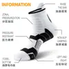 Calcetines deportivos para hombre hasta la pantorrilla para primavera y otoño, calcetines profesionales de baloncesto, amortiguadores, calcetines gruesos con suela de toalla para correr y maratón, calcetines de bádminton
