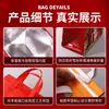Bolsa Térmica Gruesa para Llevar No Tejida Papel de Aluminio Catering Frío Comida Rápida Té de Leche Pastel Bolsa de Mano Desechable Personalización