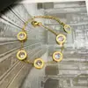 [aço titânio corpo inteiro] pulseira de zircônia temperamento moda dourada coreana simples luxo nicho fábrica atacado
