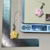 Macaron estrela sorriso cordão para celular desenho animado blush estrela de cinco pontas bolsa quase leite pingente chaveiro doce