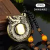 Giroscopio Giratorio de Aleación Nueva con Dragón en Relieve, Encendedor para Aliviar el Estrés, Recargable, A Prueba de Viento, Llama Roja, Regalo de Alta Gama