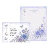 Set de Papel de Carta Mariposa Lunar Rosa Morada Estilo Ins Coreano de Alto Valor Mensajes Románticos para Cumpleaños Escritos a Mano Papel con Membrete