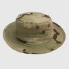 Gorro Camuflado CS Camuflado Proteção Solar Fã do Exército Outdoor Chapéu de Pescador Montanhismo Aba Redonda Quebra-Sol Chapéu Casual de Pesca