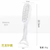 Peine Raspador de Sirena, Peine para Peinar el Cabello, Dientes de Nylon, Antideslizante, Peine Antiestático para el Cabello, Peine de Masaje Raspador de Doble Propósito para el Cuidado del Cabello