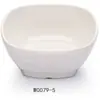 Tazón de arroz de melamina comida rápida buffet tazón cuadrado tazón para sopa tazón para fideos tazón blanco para avena tazón pequeño tazón de plástico comercial para arroz