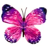 Cabeza de Flor de Mariposa de Goma Suave de Plástico, Decoración del Hogar con Flores Artificiales, Arreglo de Boda, Adornos al por Mayor, Decoración de Mesa para Exteriores