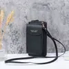 Bolso pequeño cruzado de moda para mujer, versátil, estilo coreano, mini, para estudiante, gran capacidad, múltiples ranuras para tarjetas, tarjetero para mujer