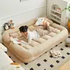 Casa para Perros Humana Sofá Perezoso, Tatami Reclinable y para Dormir Dormitorio Doble Sofá Pequeño, Sofá Cama Plegable Celebridad de Internet