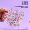 Taza de Leche de Vidrio de Borosilicato Alto, Taza de Té Moderna