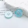 Nova Coleção Primavera/Verão Xadrez Transparente Botões para Acessórios Botões para Roupas DIY Decoração para Crocs Acessórios para Capa de Celular