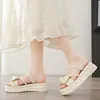 Sandalias de Suela Gruesa para Mujer 2026 Nueva Moda de Verano Ropa para Exteriores con Faldas Plataforma que Aumenta la Altura Sandalias de Playa