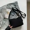 Bolso Ligero para Mujer Nuevo Primavera y Verano con un Toque de Alta Gama, Bolso Dumpling, Bolso Cruzado, Bolso de Hombro Versátil y Sencillo Estilo Japonés