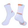 Calcetines unisex de verano gruesos, transpirables, antideslizantes, con suela de toalla, de media pantorrilla, para correr al aire libre, ciclismo y bádminton