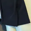 Calça Boca de Sino Preta Simples Emagrecedora Feminina 2026 Outono/Inverno Nova Cintura Alta Cobre o Quadril Calça Longa Moda Versátil Casual