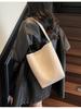 Bolso Transfronterizo Grande para Mujer 2026 Nuevo Otoño e Invierno Versátil Simple Bolso de Hombro Bolso Cubo de Venta Caliente para Viajes