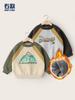 Sudadera de Felpa Ollie para Niños Ropa de Invierno Otoño e Invierno 2026 Nueva Ropa Infantil Top Grueso Cálido para Niños y Bebés Temporada de Invierno