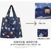 Bolsa de Compras Ecológica Média, Bolsa Lateral Dobrável Supermercado Ecológica, Bolsa Impermeável de Tecido Oxford, Bolsa de Mão Personalizável