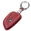Adequado para Capa de Chave de Carro Bmw M240I, Estojo de Chave de Couro Bovino de Primeira Camada de Alto Padrão com Fivela, Modificação Interna para Homens e Mulheres