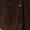 Ins Ropa de mujer al por mayor estilo europeo y americano 2026 Otoño Nueva Llegada Bolsillo Decoración Chaqueta de aviador de gamuza Ropa exterior