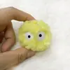Bolas de Lana de Cordero de Colores Personalizadas por el Fabricante con Ojos, Accesorios para el Cabello de Peluche para Manualidades Navideñas, Colgante Llavero