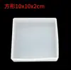 Muestra de Insecto Pegamento de Cristal Molde de Silicona Resina Epoxi Pegamento Ab Material DIY Cuadrado Rectangular Hecho a Mano