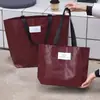 Bolsas de Tote Tejidas Cosidas Engrosadas Laminadas Bolsas de Compra al por Mayor Bolsas de Tote para Tiendas de Ropa Bolsas de Tote Tejidas