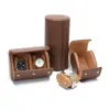 Nueva Caja de Reloj Elegante Caja de Almacenamiento de Relojes a Prueba de Polvo Cuero PU Reloj Famoso Caja de Relojes Multiposición Reloj Mecánico Bolsa para Reloj