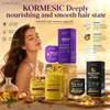 KORMESIC Mascarilla Capilar Bomba de Aceite de Argán Alisado con Queratina Cuidado del Cabello Stock Local Todo en Inglés