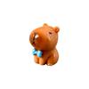 Nuevos adornos pequeños de escritorio de resina adorable capibara capibara diy marea jugar accesorios bolsa ciega material pegamento crema