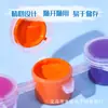 6 colores 12 colores protector solar impermeable pintura acrílica traje para niños arte diy pintura graffiti yeso tira de pigmento conjoined