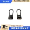 Llavero Transfronterizo Cinturón Metal Cuadros Logo de Coche Portallaves Colgante de Cintura Portatarjetas Hebilla Artículos de Cuero Accesorios para Coche