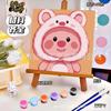 20*20 Desenho Animado Pintura a Óleo Digital DIY Colorir Pintura Decorativa Genshin Flor Pintura a Óleo Pintura a Óleo Digital Infantil Atacado