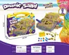 Venta Caliente Transfronteriza Traje de Arena Espacial para Niños Caja Sensorial Tanque de Arena Interior Herramientas Caja de Almacenamiento Jardín de Infancia Juguetes de Plastilina de Colores