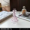 Suporte de Vela de Vidro Estilo Nórdico Cor Âmbar Ornamento Decoração de Casa Jantar Romântico à Luz de Velas Adereço para Fotos Foto
