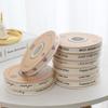 Inglês cinto de algodão estilo artístico flores frescas bolo caixa de presente fita de sobremesa buquê de fita diy saco de material