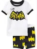 Roupas de Casa Amarelas de Desenho Animado de Manga Curta para Meninos Roupas Infantis Roupa de Verão Primavera Roupa para Ar Condicionado Pijama K207