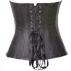 Espartilho Estilo Palácio com Fivela de Aço PU para Mulheres, Modelador Corporal Sexy Simples para Modelar o Busto Lingerie, Origem Aliexpress, Dropshipping