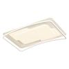 [Seleção Rigorosa] Luminária de Teto Minimalista Criativa Moderna Simples para Sala de Estar Espectro Completo Proteção Ocular Estilo Nórdico Creme Luminária para Quarto