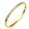Pulsera Transfronteriza de Acero Inoxidable para Mujer, Pulsera de Joyería de Acero de Titanio, Estilo Sencillo Europeo y Americano, Joyería de Oro de 18K, Joyería Versátil de Lujo Ligero