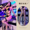 Uniforme da Rainha Traje Tentação Lingerie Sexy SM Couro Patente Bondage Corrente de Treino Divertida
